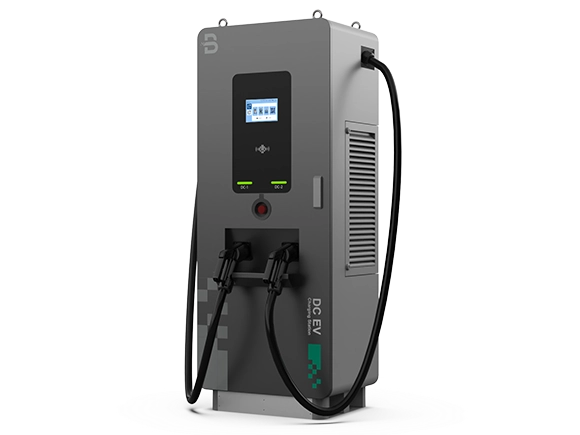 EVB Small 2 guns dc ev charging station 60kw 160kw