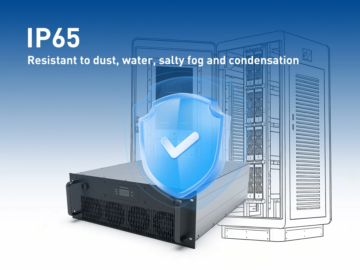 ip65 protection level of evb dc charging module