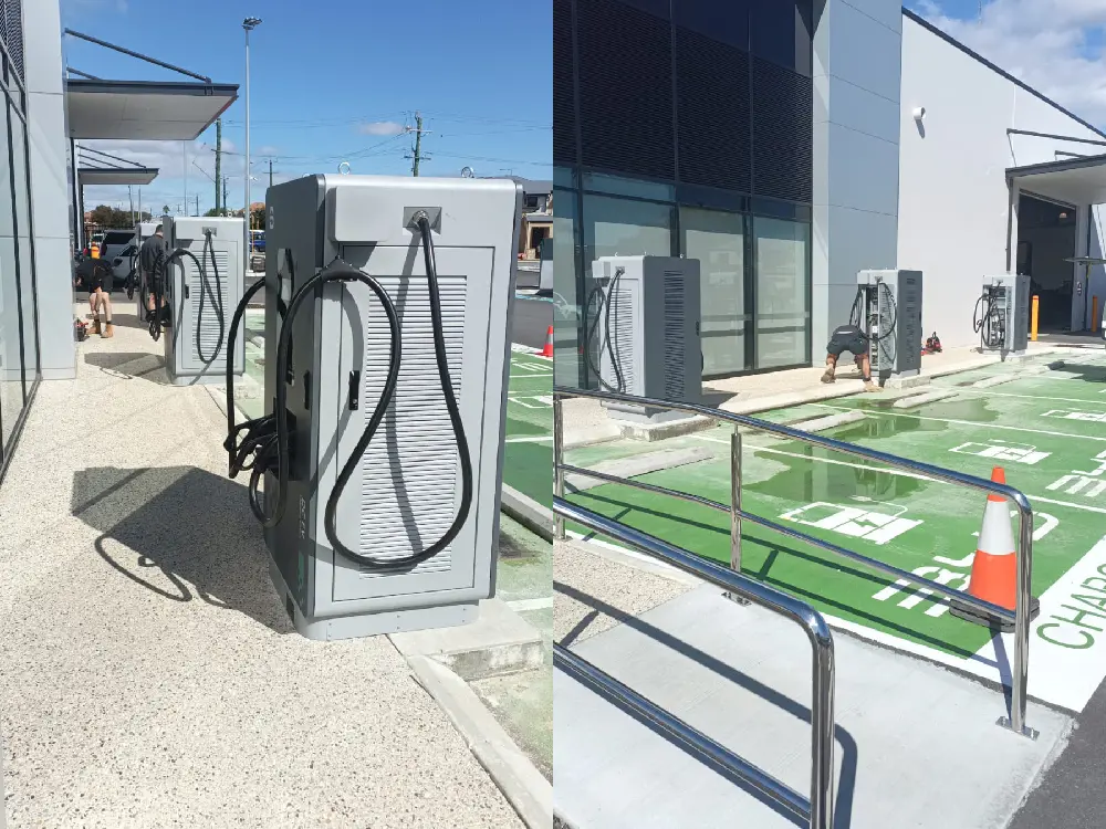 EVB 60 kW dual-gun charger Australia