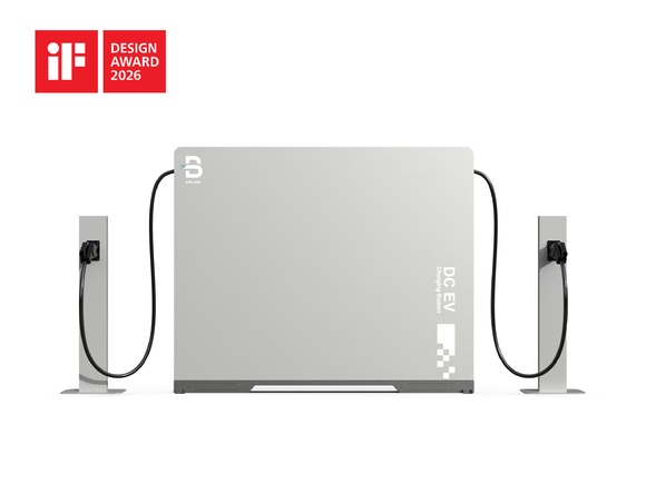 BENY Ultra Slim DC EV Charger 150kW Winner of If Design Award 2026
