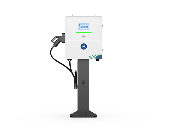 شاحن سيارات كهربائية EVB مثبت على الحائط ببطارية واحدة يعمل بالتيار المستمر