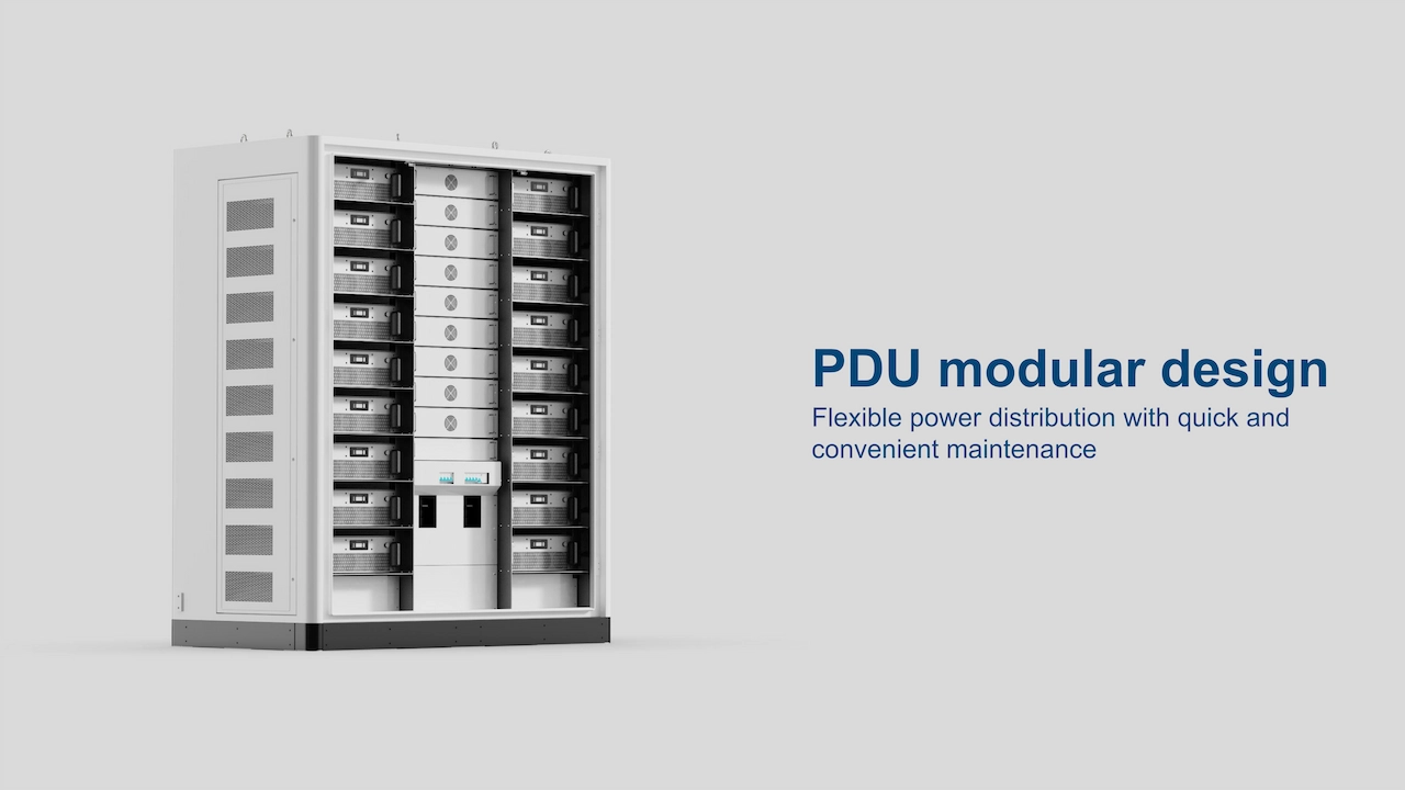 evb ലിക്വിഡ് കൂളിംഗ് സ്പ്ലിറ്റ് ഡിസി ev ചാർജറിന്റെ PDU മോഡുലാർ ഡിസൈൻ