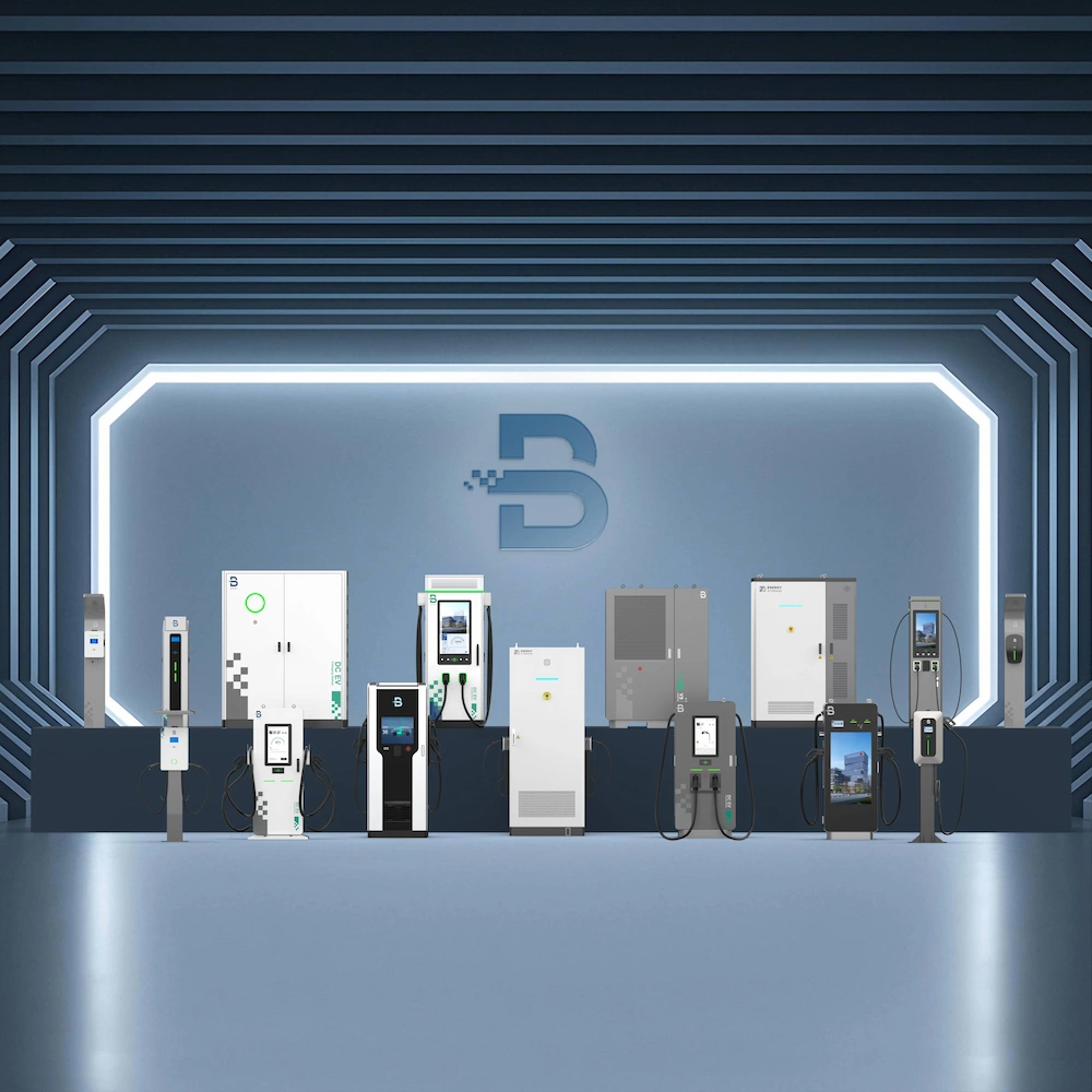 recharge électrique en courant continu EVB