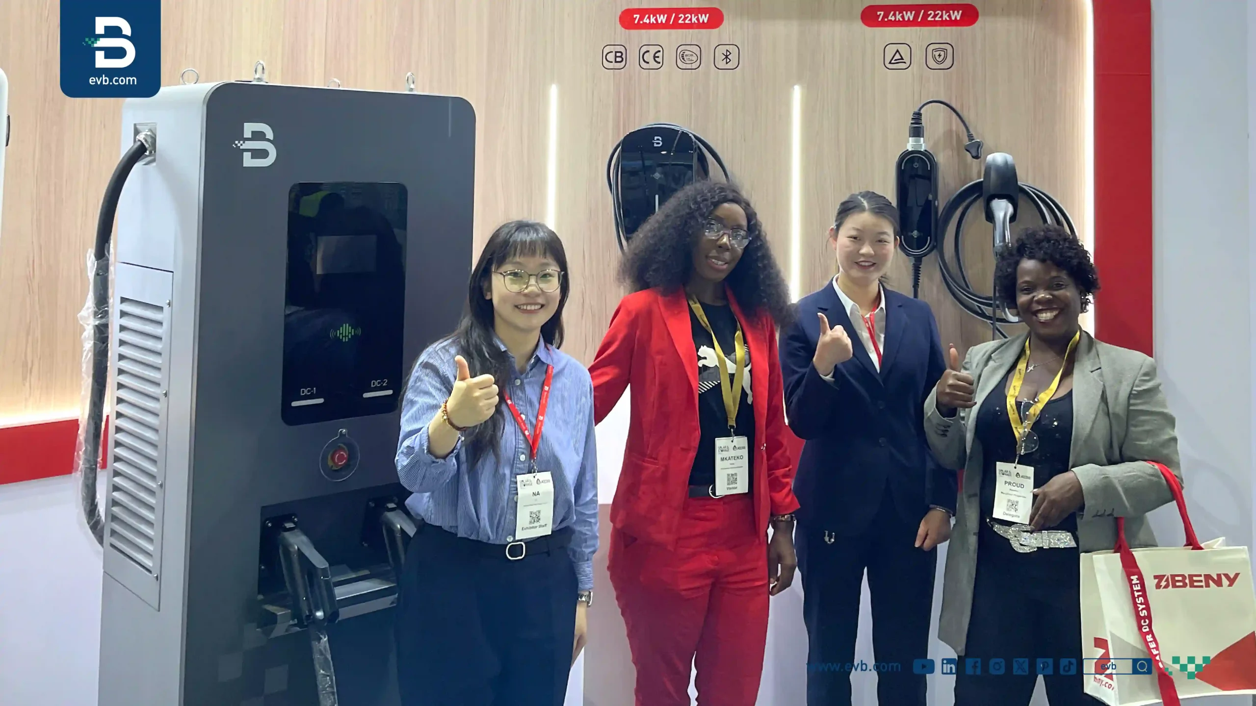 EVB EV-laadoplossingen Solar & Storage Live Africa 2026