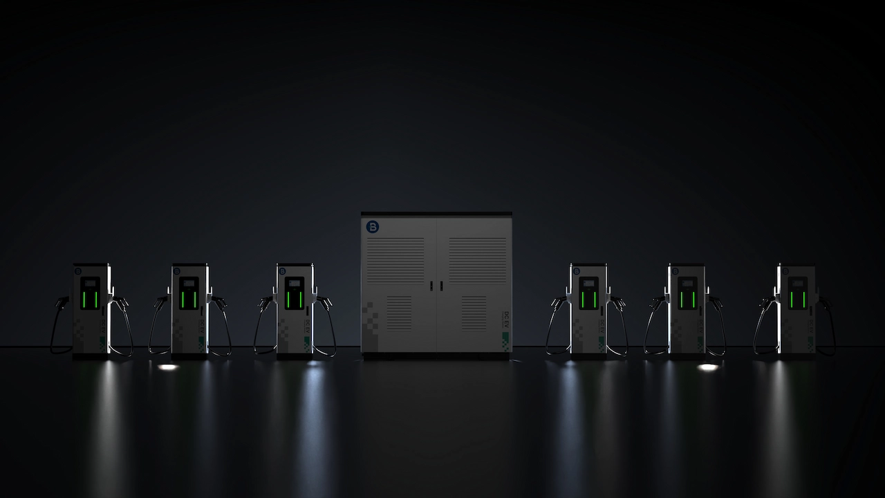 EVB Split DC EV Charger 1080kw to 1440kw