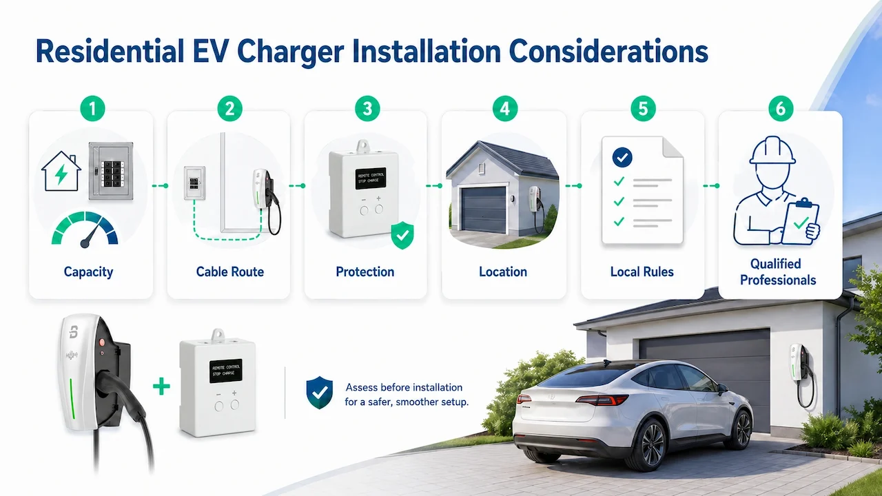 Residential EV Charger Installation Considerations