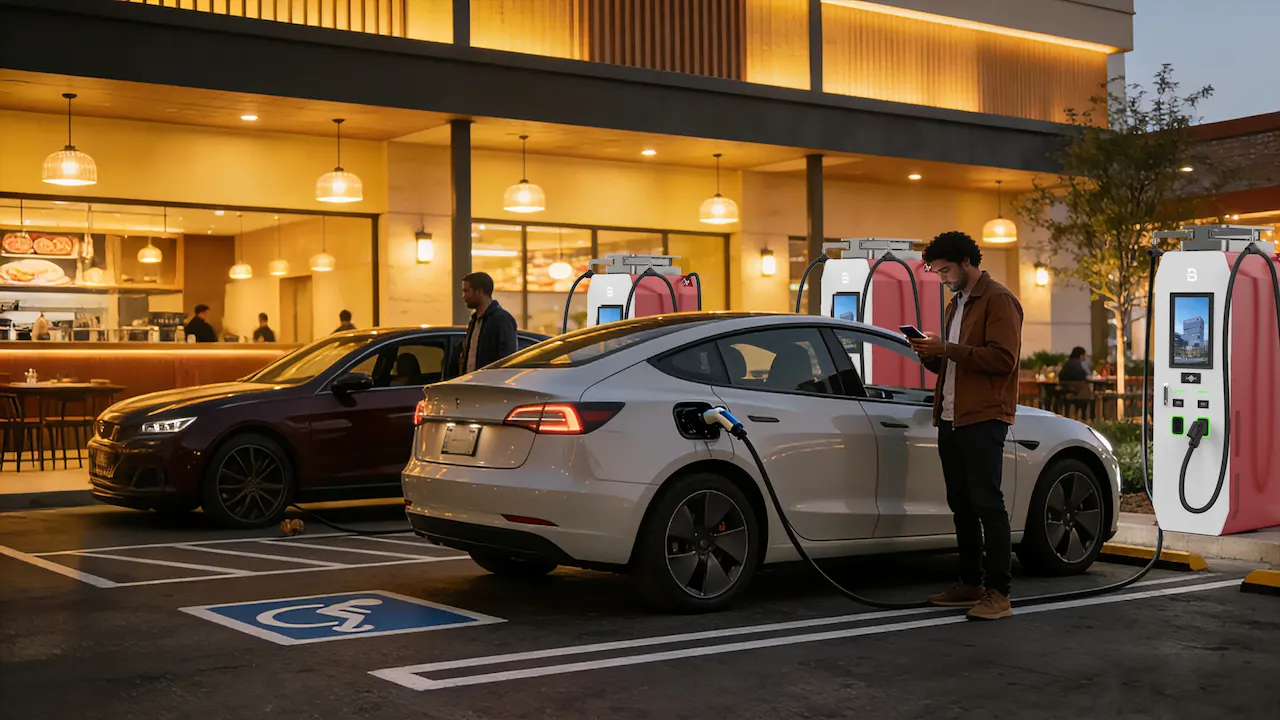 Restaurant Parking Charging