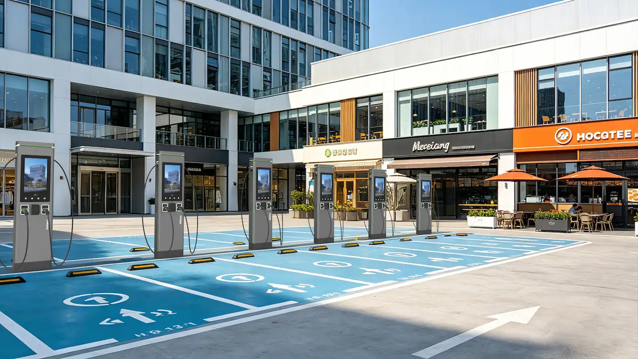 ลานจอดรถเชิงพาณิชย์ขนาดเล็ก