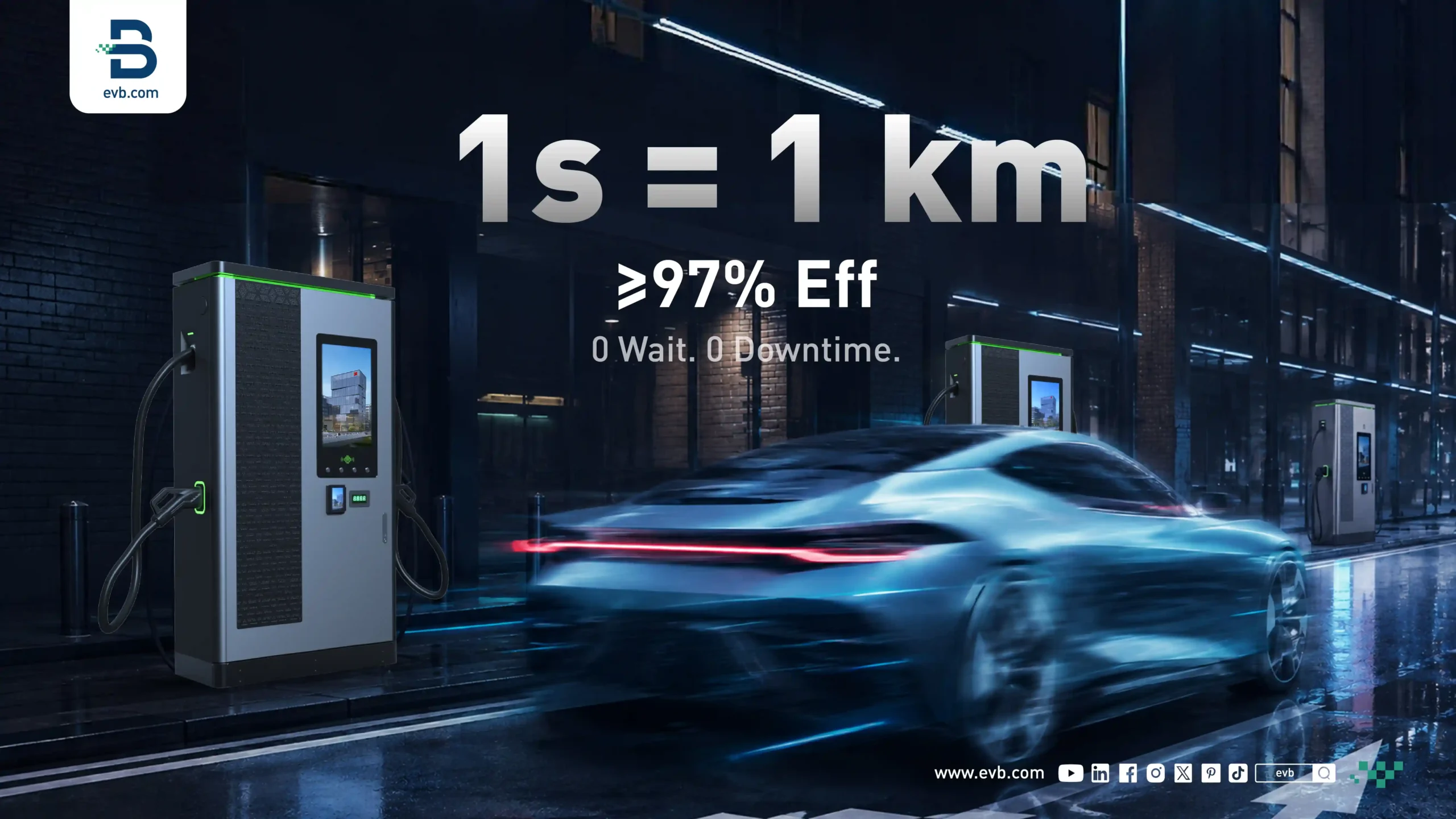 BDCS Split Megawatt Power DC EV-ladestation