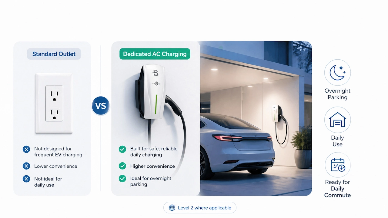 AC Home Charging for Daily Residential Use