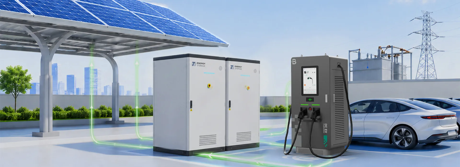 Energy Storage for EV Charging and PV ESS EV Solutions
