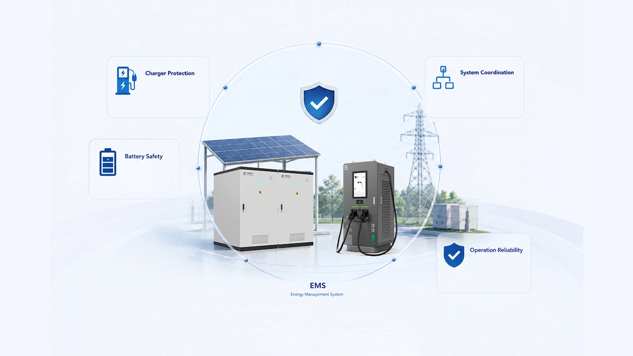 Safety and Reliability for Integrated Charging Sites