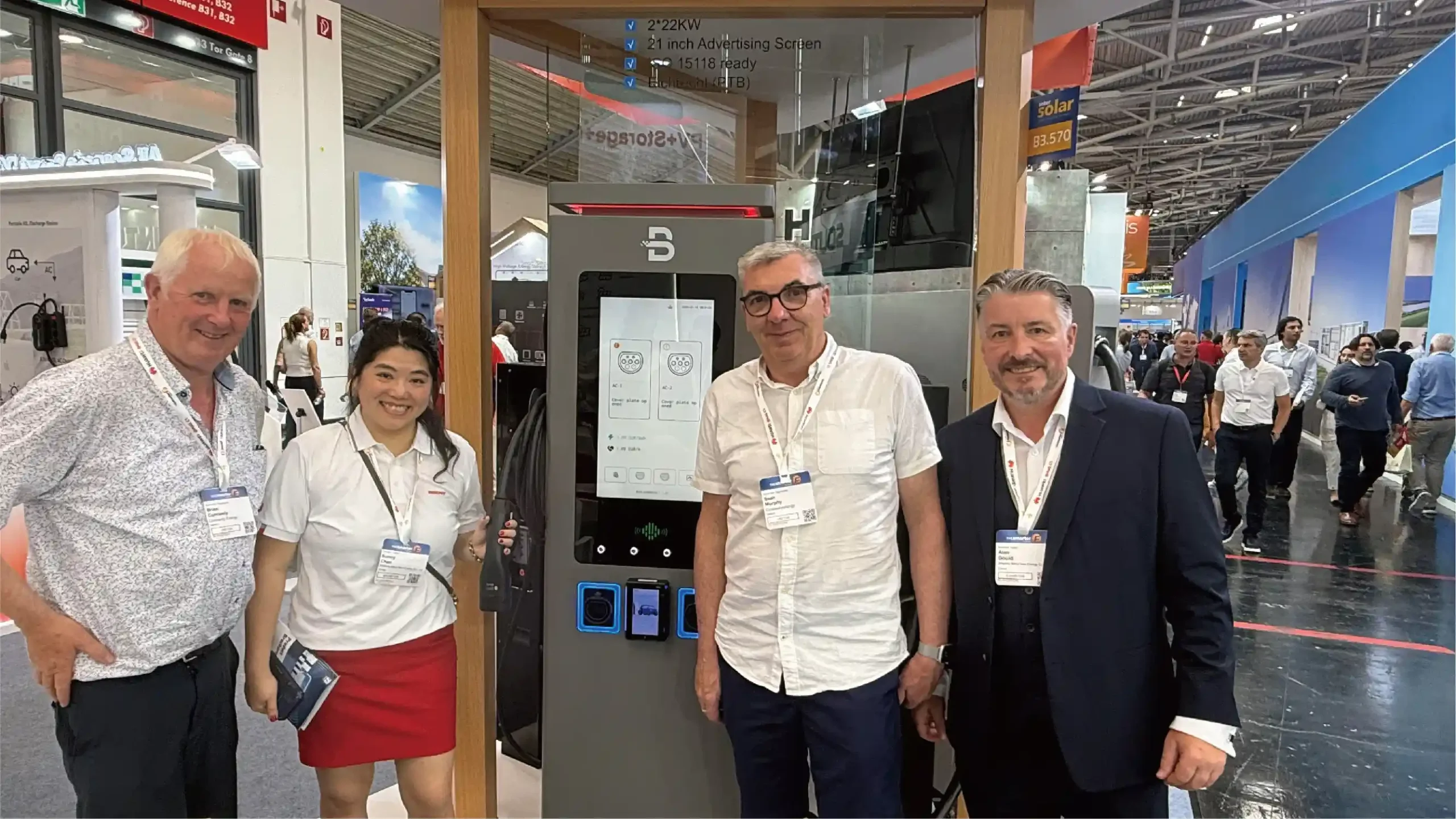 EVB Soluções de carregamento para veículos elétricos Power2Drive Europa 2026