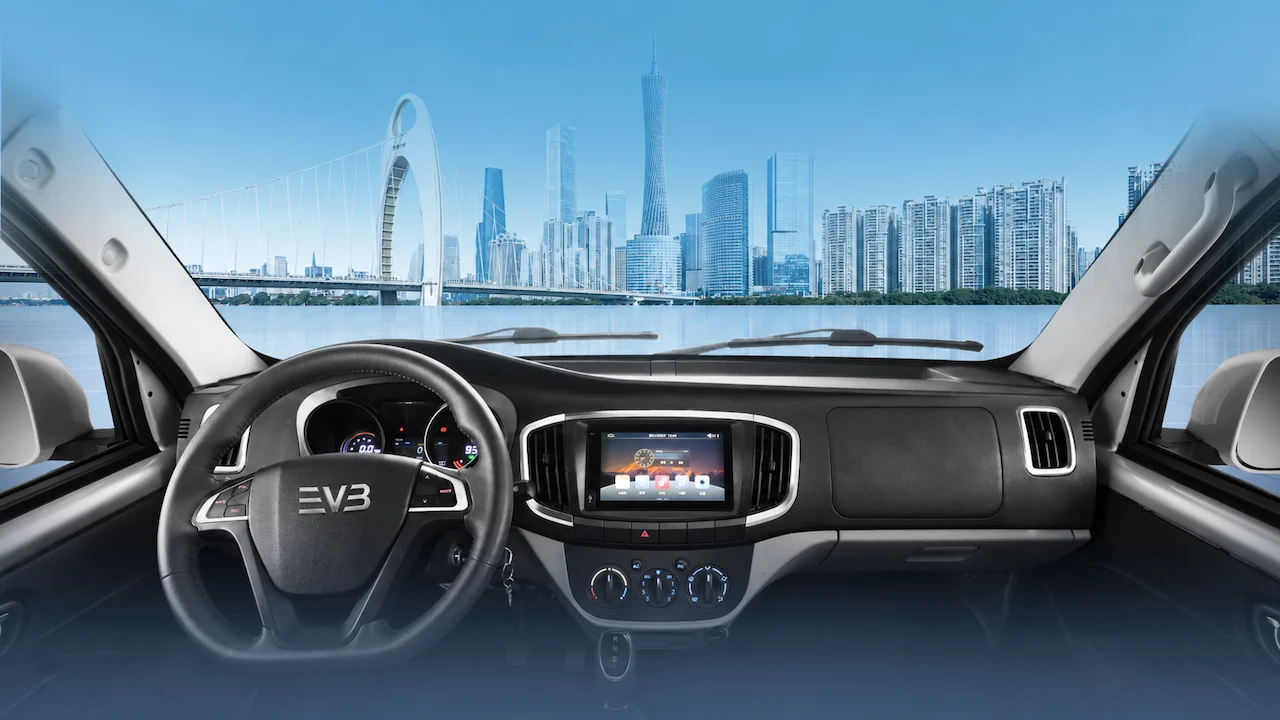 Caminhão elétrico mini EVB B3EF F de alta qualidade. Eficiência inteligente. Segurança confiável.