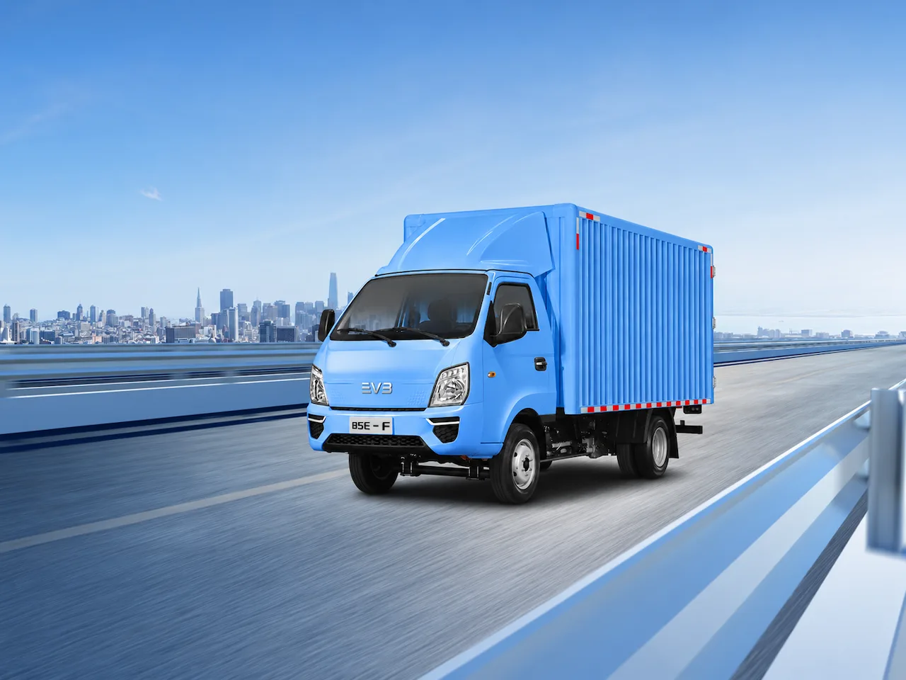 Camionnette électrique EVB B5E F — Conçue pour la sécurité