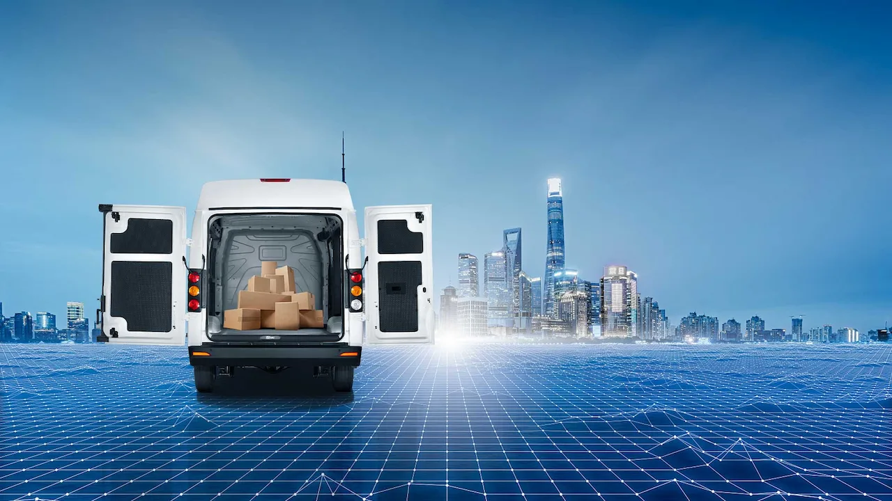 Fourgonnette électrique EVB B6E V Volume supérieur, charge plus importante, revenus plus rapides
