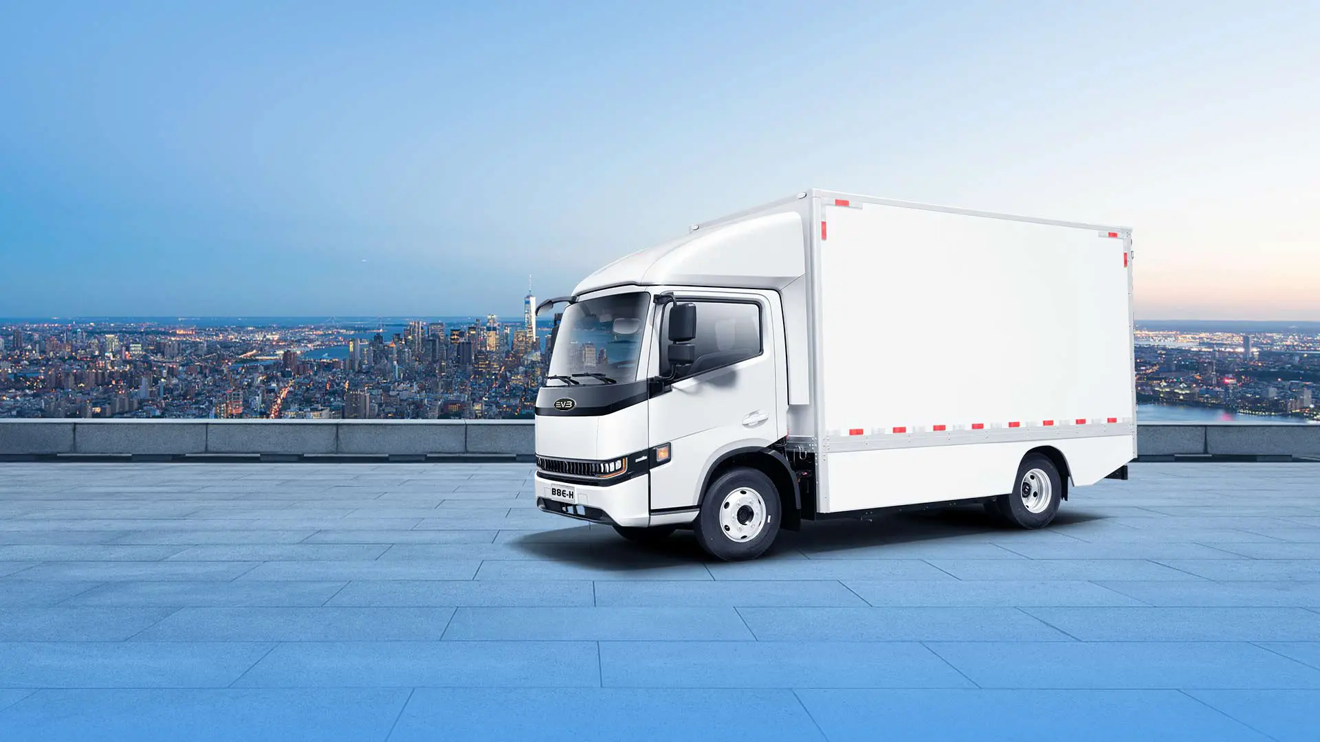 EVB Caminhão Elétrico Leve b8e h Segurança Moderna