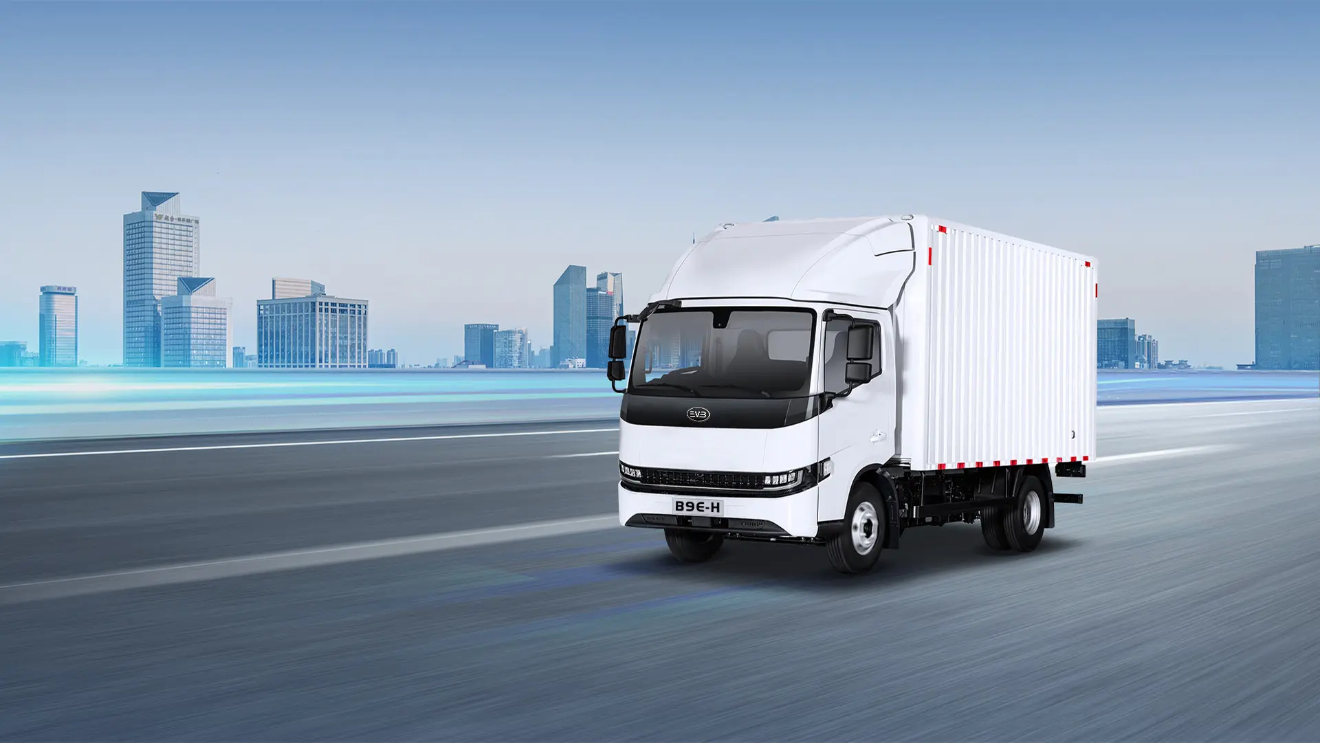 EVB Caminhão Elétrico Leve B9E H Segurança Avançada