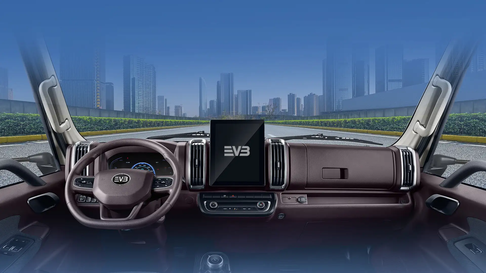 EVB Caminhão Leve Elétrico B9E H Tecnologia Inteligente