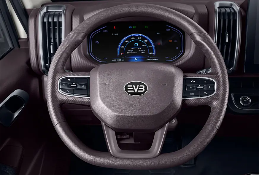 Apresentação do veículo EVB Electric Light DutyTruck B9E H 2