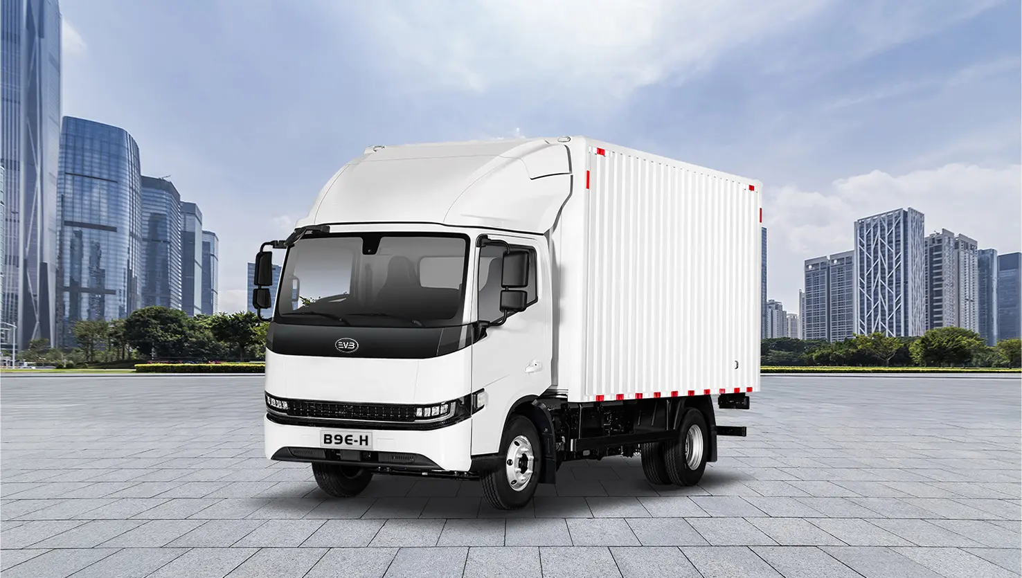 Apresentação do veículo EVB Electric Light DutyTruck B9E H. 2