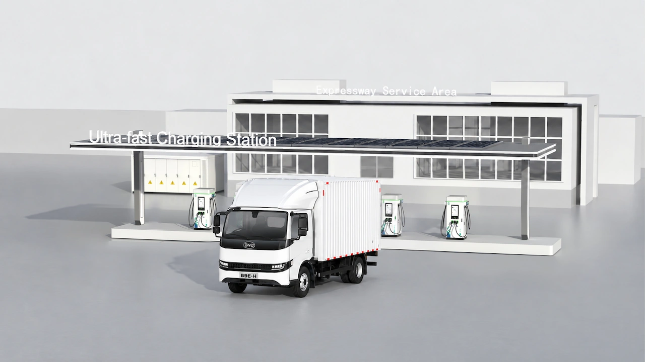 Camion électrique léger EVB