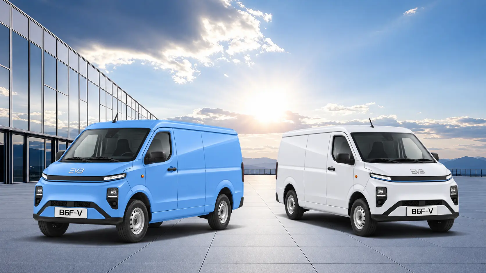 Présentation du véhicule électrique EVB B6F V 2