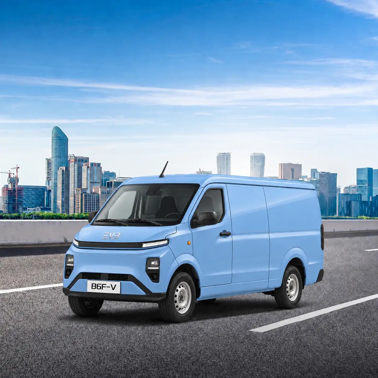 Présentation du véhicule électrique EVB B6F V 4