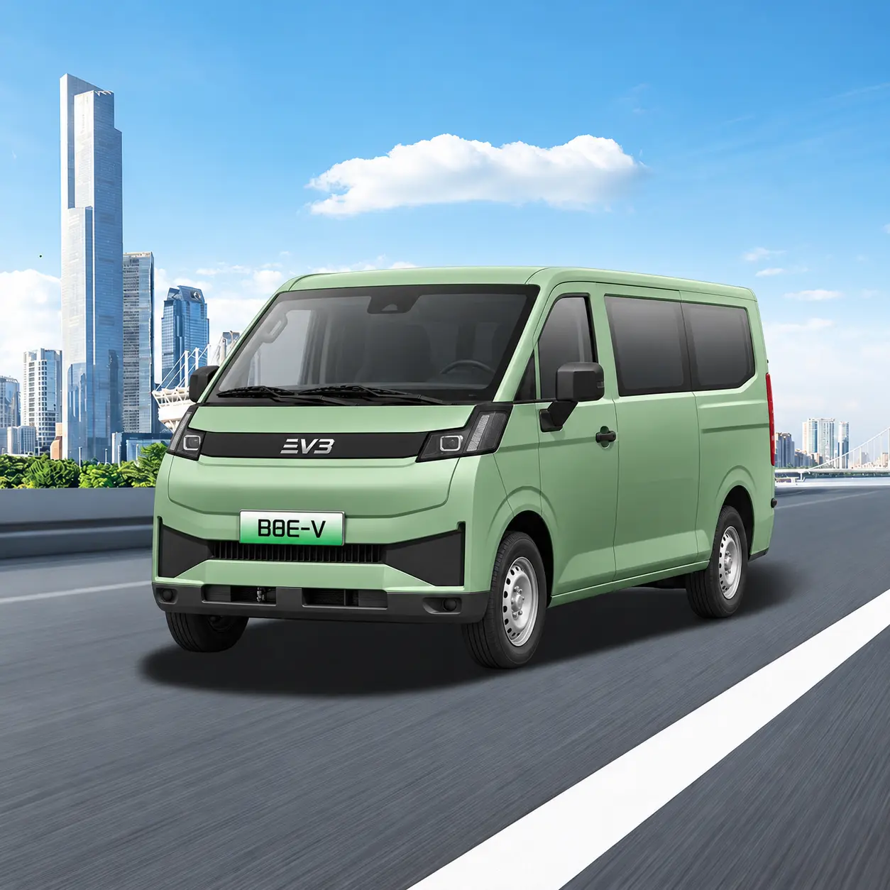 EVB Electric Van B8E V vehicle showcase 3