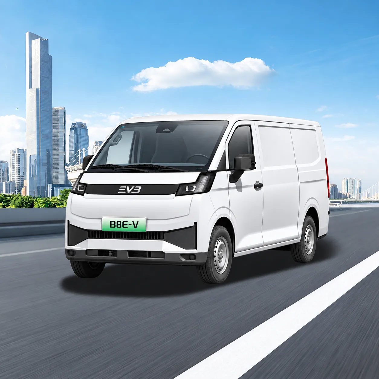 EVB Electric Van B8E V vehicle showcase 8