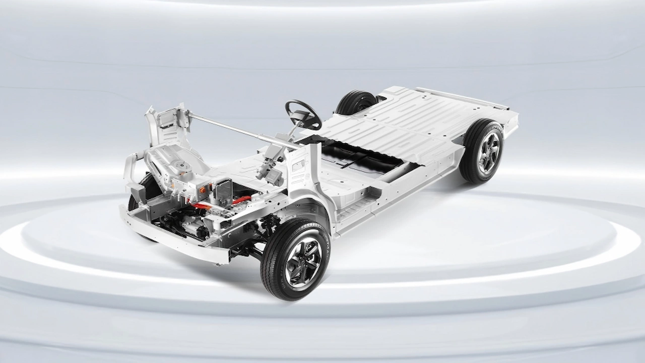 Modularisation de la plateforme pour fourgonnettes électriques EVB