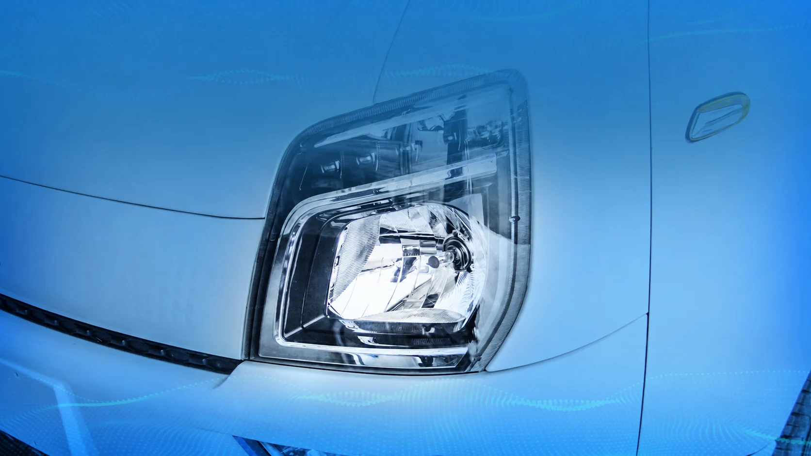 EVB elektrische minitruck B5E V LED mistlampen voor