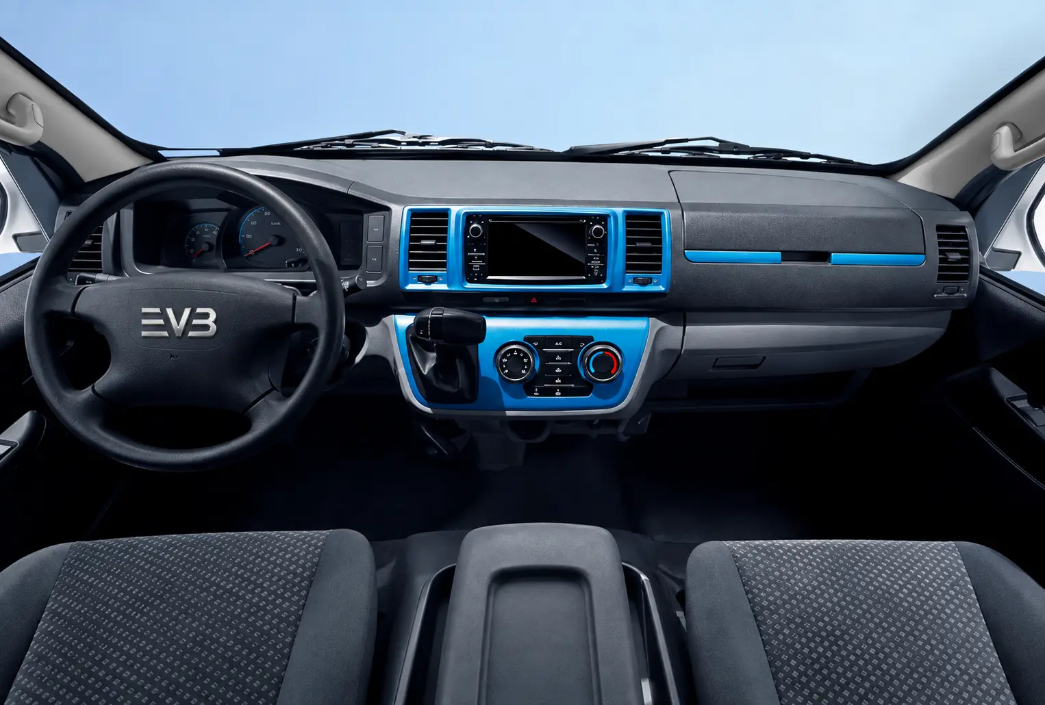 Présentation du véhicule électrique evb b6e 2